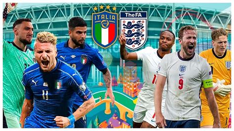 inglaterra vs italia eurocopa 2020